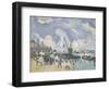 Quai De Bercy, Paris, 1873-75-Paul Cézanne-Framed Giclee Print