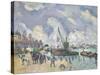 Quai De Bercy, Paris, 1873-75-Paul Cézanne-Stretched Canvas