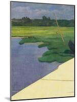 Quai de Berville, 1918-Félix Vallotton-Mounted Premium Giclee Print