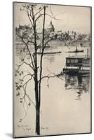 Quai De Conti, 1915-Eugene Bejot-Mounted Giclee Print