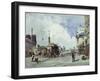 Quai De La Greve, Paris, in 1837-Thomas Shotter Boys-Framed Giclee Print