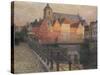 Quai de La Paille, Bruges-Paul Albert Steck-Stretched Canvas