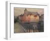 Quai de La Paille, Bruges-Paul Albert Steck-Framed Giclee Print