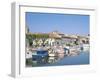 Quai De La Paix, Le Canal Du Rhone at Sete, Town of Beaucaire, Gard, Languedoc Roussillon, France-Bruno Barbier-Framed Photographic Print