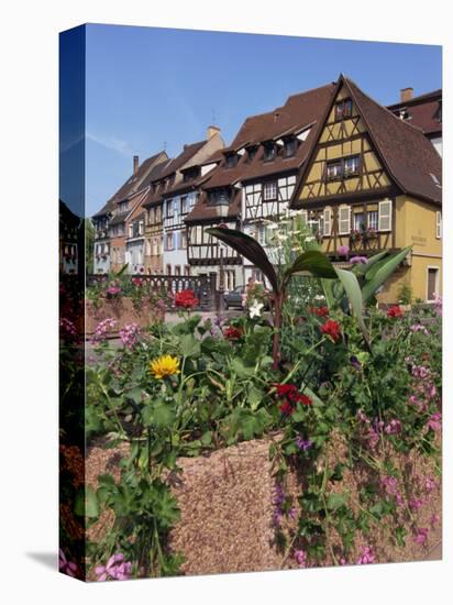 Quai De La Poissonnerie, Colmar, Alsace, France, Europe-Thouvenin Guy-Stretched Canvas