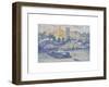 Quai de Passy-Henri Edmond Cross-Framed Premium Giclee Print