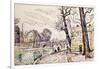 Quai De Seine-Paul Signac-Framed Giclee Print