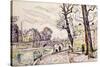 Quai De Seine-Paul Signac-Stretched Canvas