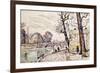 Quai De Seine-Paul Signac-Framed Giclee Print