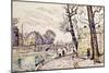 Quai De Seine-Paul Signac-Mounted Giclee Print