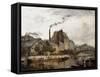 Quai de Valmy et canal Saint Martin-Frank Boggs-Framed Stretched Canvas