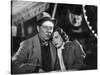 QUAI DES BRUMES, 1938 directed by MARCEL CARNE Jean Gabin / Michele Morgan (b/w photo)-null-Stretched Canvas