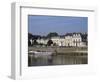 Quai Des Carmes on River Maine, Angers, Anjou, Pays De La Loire, France-J Lightfoot-Framed Photographic Print