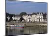 Quai Des Carmes on River Maine, Angers, Anjou, Pays De La Loire, France-J Lightfoot-Mounted Photographic Print