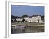 Quai Des Carmes on River Maine, Angers, Anjou, Pays De La Loire, France-J Lightfoot-Framed Photographic Print