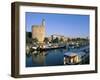 Quai Des Croisades, Aigues-Mortes, Languedoc-Roussillon, France-Bruno Barbier-Framed Photographic Print