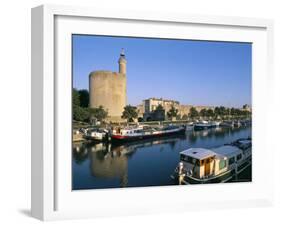 Quai Des Croisades, Aigues-Mortes, Languedoc-Roussillon, France-Bruno Barbier-Framed Photographic Print