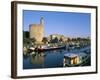 Quai Des Croisades, Aigues-Mortes, Languedoc-Roussillon, France-Bruno Barbier-Framed Photographic Print