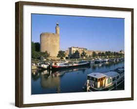 Quai Des Croisades, Aigues-Mortes, Languedoc-Roussillon, France-Bruno Barbier-Framed Photographic Print