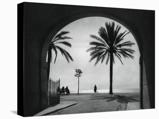 Quai Des États-Unis, Nice, France, 1937-Martin Hurlimann-Stretched Canvas