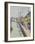 Quai des Grands Augustins, Paris, 1961-Anne Durham-Framed Giclee Print