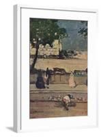 'Quai Des Grands Augustins, Paris', c19th century-James Wilson Morrice-Framed Giclee Print