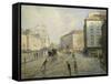 Quai des Grands Augustins-Jean Francois Raffaelli-Framed Stretched Canvas