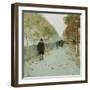 Quai Du Louvre, 1889-Childe Hassam-Framed Giclee Print