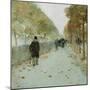 Quai Du Louvre, 1889-Childe Hassam-Mounted Giclee Print