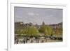 Quai Du Louvre, Paris, 1866-67-Claude Monet-Framed Giclee Print