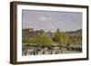 Quai Du Louvre, Paris, 1866-67-Claude Monet-Framed Giclee Print