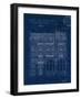 Quai Henri Blueprint I-Hugo Wild-Framed Art Print