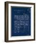 Quai Henri Blueprint I-Hugo Wild-Framed Art Print