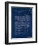 Quai Henri Blueprint I-Hugo Wild-Framed Art Print