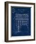Quai Henri Blueprint II-Hugo Wild-Framed Art Print