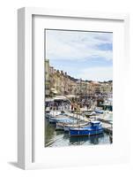 Quai Jean Jaures, Saint-Tropez, Var, Cote d'Azur, Provence, France, Mediterranean, Europe-Fraser Hall-Framed Photographic Print