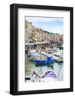 Quai Jean Jaures, Saint-Tropez, Var, Cote d'Azur, Provence, France, Mediterranean, Europe-Fraser Hall-Framed Photographic Print