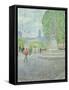 Quai Malaquais, 1897-Childe Hassam-Framed Stretched Canvas