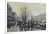 Quai Malaquais, Paris-Galien-Laloue Eugene-Framed Giclee Print