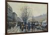 Quai Malaquais, Paris-Galien-Laloue Eugene-Framed Giclee Print