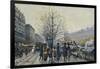 Quai Malaquais, Paris-Galien-Laloue Eugene-Framed Giclee Print