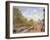 Quai Malaquais, Sunny Afternoon, 1903-Camille Pissarro-Framed Giclee Print