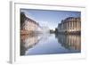 Quai Saint Etienne and the River Ill, Strasbourg, Bas-Rhin, Alsace, France, Europe-Julian Elliott-Framed Photographic Print