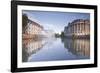 Quai Saint Etienne and the River Ill, Strasbourg, Bas-Rhin, Alsace, France, Europe-Julian Elliott-Framed Photographic Print