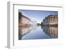 Quai Saint Etienne and the River Ill, Strasbourg, Bas-Rhin, Alsace, France, Europe-Julian Elliott-Framed Photographic Print