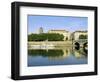 Quai Victor Augagneur on River Rhone, Lyon, Rhone Valley, France, Europe-David Hughes-Framed Photographic Print