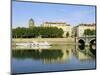 Quai Victor Augagneur on River Rhone, Lyon, Rhone Valley, France, Europe-David Hughes-Mounted Photographic Print