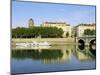 Quai Victor Augagneur on River Rhone, Lyon, Rhone Valley, France, Europe-David Hughes-Mounted Photographic Print