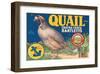 Quail Brand Contra Costa Bartletts-null-Framed Art Print