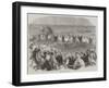 Quail-Catching in Syria-null-Framed Giclee Print